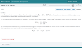 Calculus-Solution