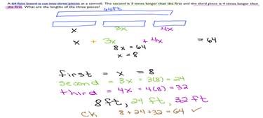 Worked-out math solution example written on a tablet screen