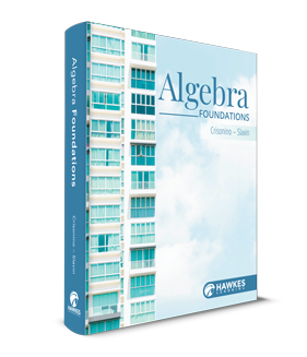 Algebra Foundations textbook cover