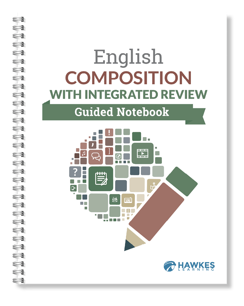 English Composition with Integrated Review Guided Notebook cover