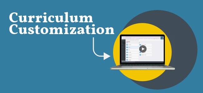Curriculum customization tutorial