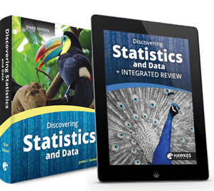Discovering Statistics and Data textbook cover