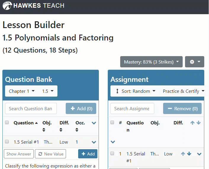 Open Learn from the settings drop-down menu, select the Hide Screen check box, then select the Save Changes button.