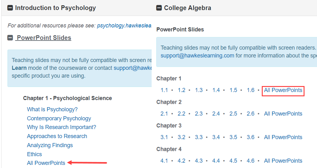 Bulk download PowerPoint teaching slides interface