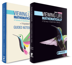 Second Edition, Viewing Life Mathematically and Viewing Life Mathematically Plus Integrated Review textbooks